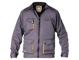 Chaqueta de trabajo gris/amarillo talla 64/66 xxxl