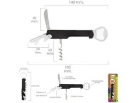 Abrebotellas y sacacorchos con descapsulador