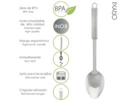 Cuchara servir cocina acero inoxidable 7 x 30,5 (alt.) cm.