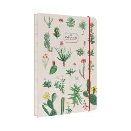 Kokonote Cuaderno encuadernacion artesanal a5 Botanical Cacti And Succulents Notebook