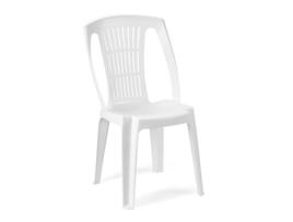 Silla resina monobloc stella sin brazos stella blanco