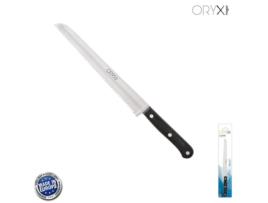 Cuchillo grenoble panero hoja acero inoxidable 20 cm. negro