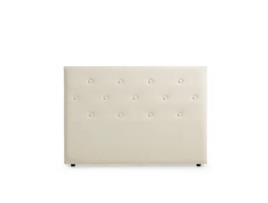 Cabeceira MOONIA Estofada Victoria Pele Sintética 100 X 115 X 12 cm