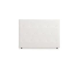 Cabeceira MOONIA Estofada Venice Pele Sintética 130 X 115 X 12 cm