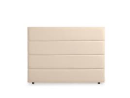 Cabeceira MOONIA Estofada Genova Pele Sintética 115 X 120 X 8 cm