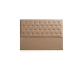Cabeceira MOONIA Estofada Ferrara Pele Sintética 145 X 120 X 8 cm