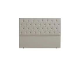 Cabeceira MOONIA Estofada Capri Pele Sintética 190 X 120 X 12 cm