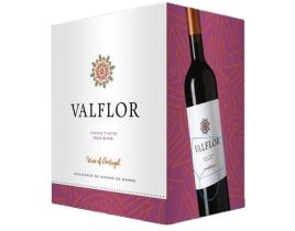 Vinho Tinto Valflor Bag In Box 5l