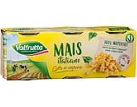 Milho Doce Valfrutta Cozido Ao Vapor 3x160(140)g