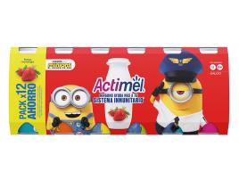 Iogurte Actimel Infantil Morango 12x100g