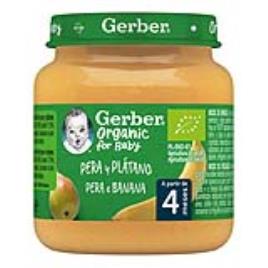 Boião Fruta Gerber Bio Pera Banana 125g