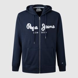 Pepe Jeans Casaco com fecho e capuz