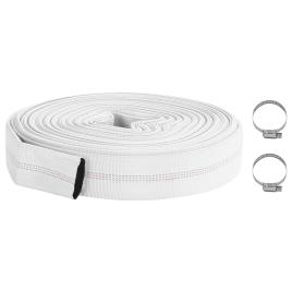 vidaXL Mangueira de incêndio 30 m 1' PVC