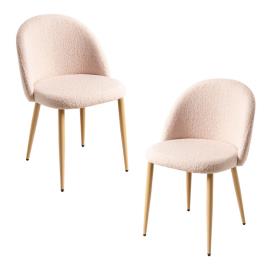 Presentes Miguel - Pack 2 Cadeiras Vint Cordeiro - Beige