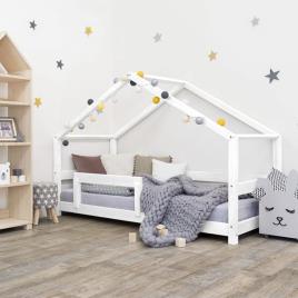Cama casa LUCKY branca 90x190