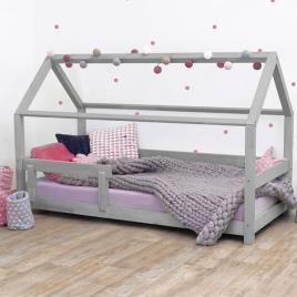 Cama de casa TERY cinza 90x190