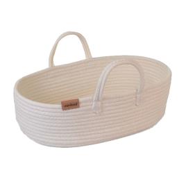 Cesto porta-bebés de algodão
