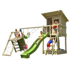 Parque infantil Beach Hut com Challenger