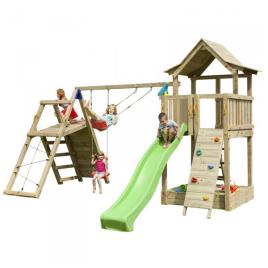 Parque infantil Pagoda XL com Challenger