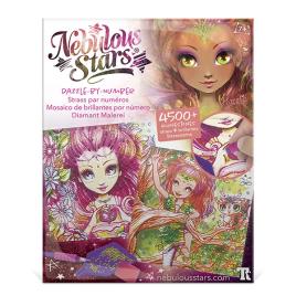 Mosaico de brilhantes bosque