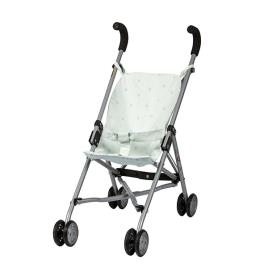 Carrinho de bonecas verde estrelinhas