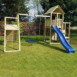 Parque infantil Penthouse XL com Challenger