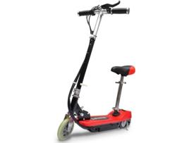 Trotinete Elétrica VIDAXL 120 W Vermelho (Velocidade Máx: 12 km/h)