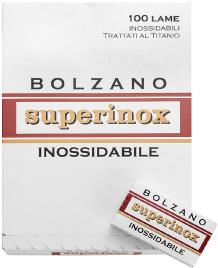 Hoja Cuchilla Afeitar Bolzano Superinox 100 unidades