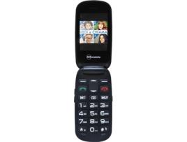 Telemóvel MEDIACOM M-MMFDUO1 (2.4'' - 2G - Preto, Vermelho)