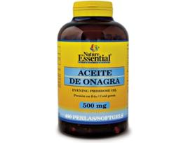 Suplemento Alimentar NATURE ESSENTIAL Azeite De Onagra 500 Mg 10% Gla 400 (100 g)