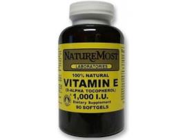 Suplemento Alimentar NATUREMOST Vitamina E + Selenio + Zinc 90 Tab