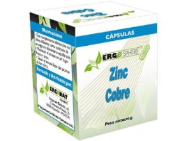 Suplemento Alimentar ERGOSPHERE Zinc + Cobre