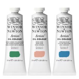 WINSOR  NEWTON Tinta de Óleo Artists, 37 ml, Verde Cobalto Cromado (184)