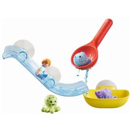 Playmobil 1.2.3 Fishing Fun With Sea Animals Construction Game