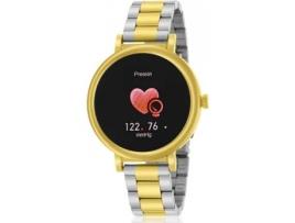 Smartwatch MAREA B61002/4 Dourado e Prateado