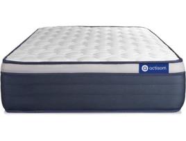 Colchão  Actiflex Max (100x220 cm - Molas Ensacadas  e Viscoelástica)