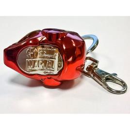 Semic Studio Marvel Iron Man Helmet Metal Keychain One Size Red / Gold