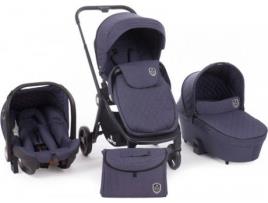 Carrinho de Bebé Trio KIKKA BOO 3 En 1 Melange (Grupo 0+)
