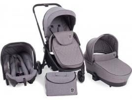Carrinho de Bebé Trio KIKKA BOO 3 En 1Grey