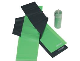 Conjunto de 2 Faixas para Exercícios  FITNESS 960020 (Verde - 15cm)