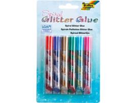 Cola Glitter  Spiral Normal 575 (6 Unidades)