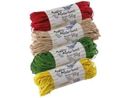 Meada Ráfia Natural  9058 Verde Escuro (50gr)