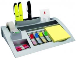 Organizador 3M C50 (Prateado - 25.6x16.8x6.8cm)