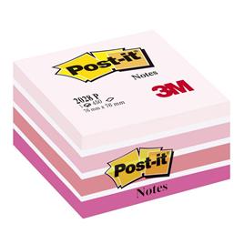 Post-it Cubo 76x76 450 Folhas Rosa