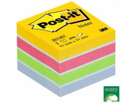 Mini Bloco de Notas Aderente  70662 (Multicor - 400 Folhas)