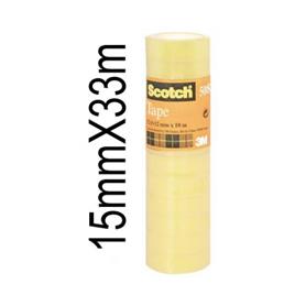 Fita Adesiva 15mmx33mts Transparente Scotch 508