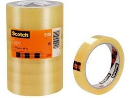 Fita Adesiva 3M Scotch Pack 8 Unidades (Transparente)