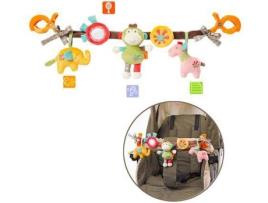 Peluche  Corrente para Carrinho Animais