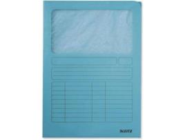 Pastas Protocolo LEITZ Window Folders Azul