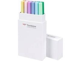 Marcador  ABT Dual Brush Pen Cores Pastel (12 unid.)